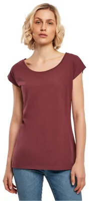Immagine prodotto di Build Your Brand Basic - T-shirt a collo largo per donna