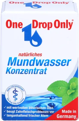 Produktbild von One Drop Only natürliches Mundwasser Konzentrat, 10 ml MUW