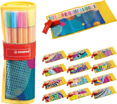 Produktbild von Fineliner - STABILO point 88 - 25er Rollerset als Individual. Just like you Edition - mit 25 verschiedenen Farben