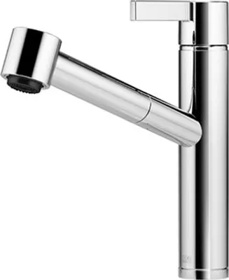 Produktbild von Dornbracht Einhebelmischer Pull-out mit Brausefunktion eno Dark Platinum matt, 33875760-99
