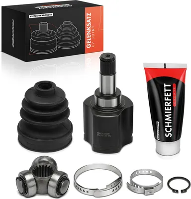 Immagine prodotto di Frankberg 1x albero di trasmissione set asse anteriore per VW Polo 6C1 6R1 Seat Ibiza 4 Skoda Fabia 3