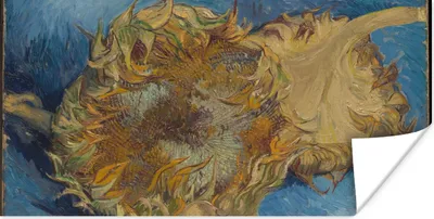 Produktbild von MuchoWow® Poster Sonnenblumen - Vincent van Gogh 120x60 cm - Bild