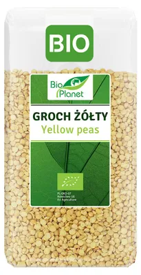 GROCH ŻÓŁTY BIO 500 g - BIO PLANET