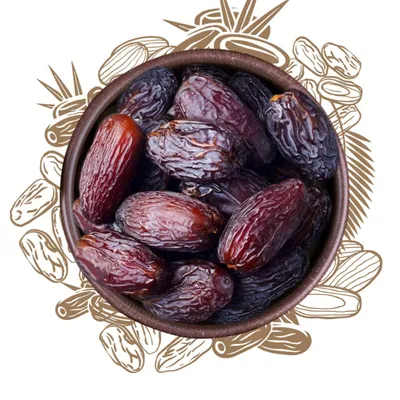 Produktbild von Sunnah Shop® Jumbo Medjool Datteln 300g aus Palästina - Premium Medjoul Datteln | Königsdatteln aus frischer Ernte | Einzigartiger Karamell-Geschmack
