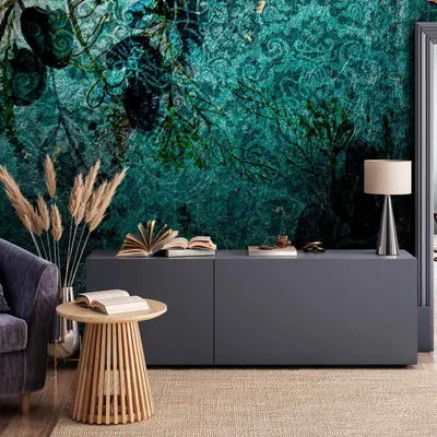 Produktbild von Vlies Fototapete - Emerald Garden 250x175 cm Abstrakt b-C-0933-a-a