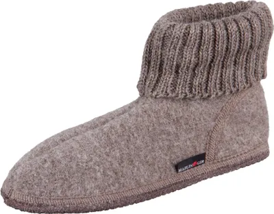 Produktbild von Haflinger Karl Uni Hüttenschuhe aus Schurwolle Beigemeliert, 631047-46