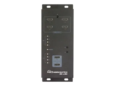 Produktbild von Techly HDMI Matrix 4 IN - 2 OUT 4K, UHD, 3D