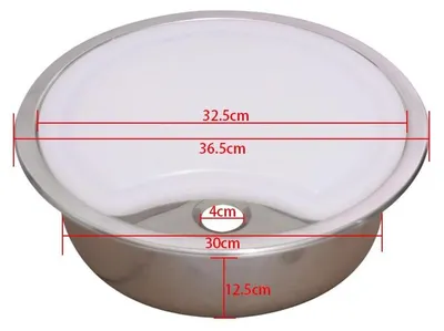 Immagine prodotto di Lavello da cucina, design a vasca singola, con tagliere, argento
