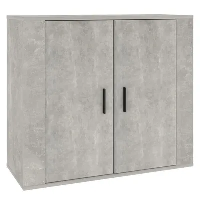 Produktbild von Sideboard Betongrau 80x33x70 cm Holzwerkstoff