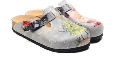 Produktbild von Goby Clogs Schuhe für Damen – Handgefertigte  - Mädchen- und Damenschuhe für den Alltag - Farbiger Druck - Bequem & Langlebig - EVA-Sohle – Große Sonnenblumen
