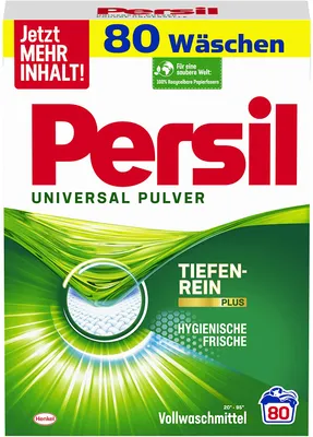 Produktbild von Persil Universal Pulver Vollwaschmittel Tiefen Rein 80WL 5200g