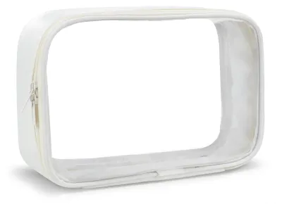 Immagine prodotto di Omgoods - Pochette da toilette trasparenti - Borsa impermeabile in PVC per cosmetici, ideale per i viaggi