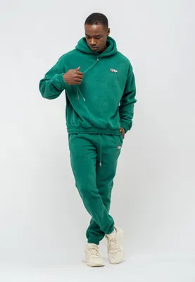 Produktbild von Tom Barron Trainingsanzug Tom Barron Tracksuit With Fleece Fabric Patch Logo