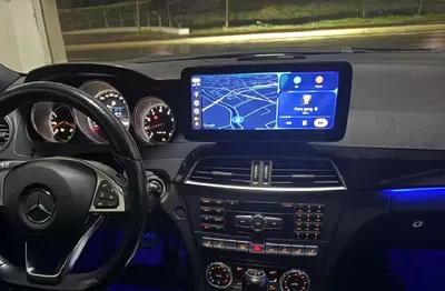 Produktbild von Für MERCEDES BENZ C klasse W204 NTG4.5 2011-2014. Qualcomm 10.3" Android 14 Autoradio GPS Navi Drahtlos Carplay und Android Auto. 8GB RAM 128GB ROM