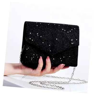 Produktbild von Elegante Damen Clutch aus hochwertigem Material mit Kettenriemen für Hochzeiten und Abendveranstaltungen