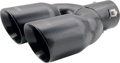 Produktbild von Simoni Racing TRX/92 Auspuffblende Endrohr Blende Ø76mm 240mm Rund V-Form Edelstahl
