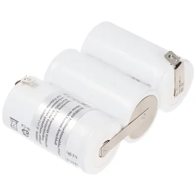 Produktbild von Notleuchtenakku NiCd 3,6V 4500mAh F1x3 Mono mit Faston-Anschluß