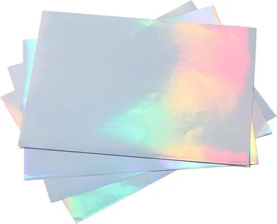Produktbild von Famanu Holografisches Stickerpapier A4 - Wasserfest und schnell trocknend