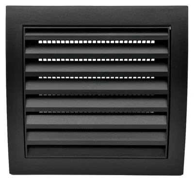 Obrázok produktu pre Ventilačná mriežka 190 x 190 mm, antracitová farba, s ochranou proti hmyzu