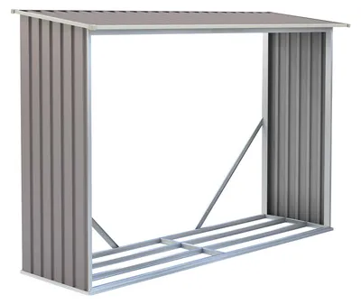 Zdjęcie produktu dla Schowek na drewno G21 WOH 181 - 242 x 75 cm, szary