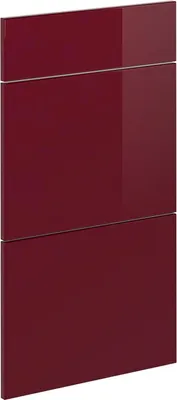 Immagine prodotto di Frontale cucina Vicco R-Line Rosso lucido 39.6 x 70.4 cm frontale del mobile per mobile base con cassetti, Model 41254