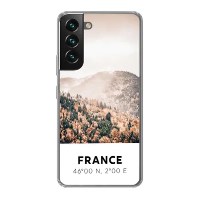 Produktbild von MuchoWow® Handyhülle Schutzhülle Hülle für Samsung Galaxy S22 Frankreich - Herbst - Mons Silikon Softcase Handy Hülle - Mobiltelefonhülle