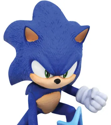 Image de Sonic - Figurine Sonic The Hedgehog Diorama Movie Gallery - Diamond Select Toys