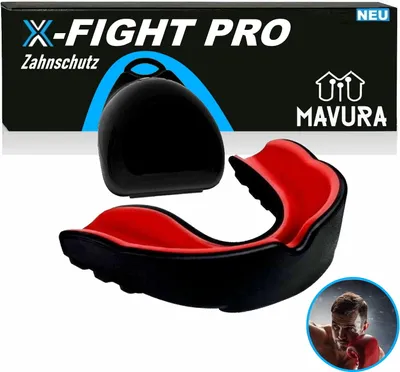 Produktbild von X-FIGHT PRO Mundschutz Zahnschutz Boxen Kampfsport MMA Muay Thai Football Shock