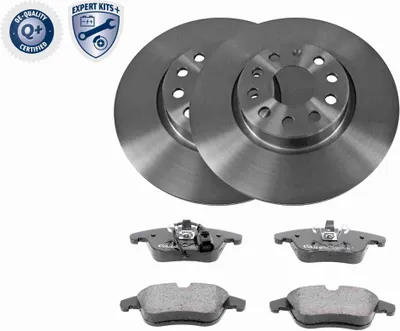 Produktbild von 2x BREMSSCHEIBEN mit Bremsbelägen + BREMSBELÄGE VORNE
