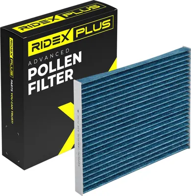 Produktbild von RIDEX PLUS 424I0581P Aktivkohle Innenraumfilter Pollenfilter für MAZDA 6 Kombi (GJ, GL) 6 Kombi (GH) 2 (DY) 6 Station Wagon (GY) CX-7 (ER)