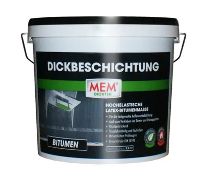 Produktbild von MEM Bitumen Dickbeschichtung 12 l