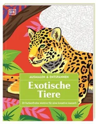 Obrázok produktu pre Farbenie a relaxácia. Exotické zvieratá