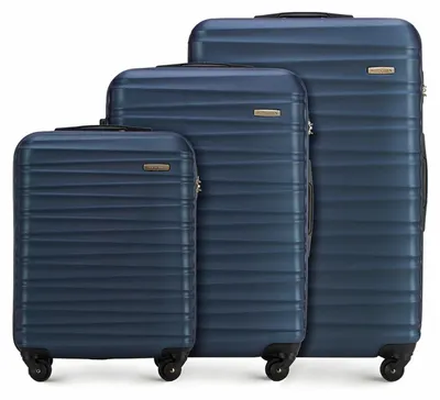 Productafbeelding van WITTCHEN Reisetas set, 3-delig: koffer, rollkoffer, trolley, geschikt als handbagage