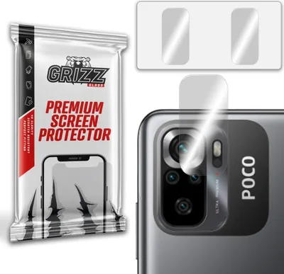 Produktbild von Glas für die Kamera GrizzGlass HybridGlass für POCO M5s