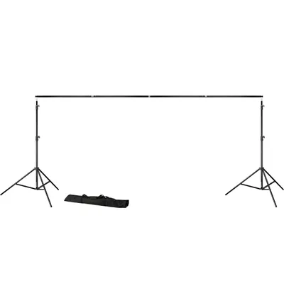 Obrázek produktu pro Bresser Optics BR-D23, Stojan na pozadí, Černá, Hliník, 3000 mm, 2400 mm, 3,38 kg