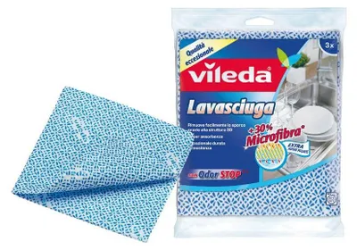 Immagine prodotto di Panno Lavasciuga Odor Stepr Vileda 3 Pz.