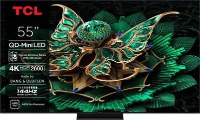 Produktbild von TCL TV 55C7K 55 Ultra HD 4K QLED