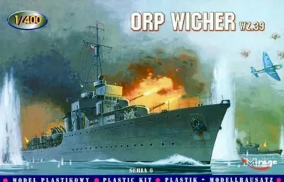 Obrázek produktu pro Mirage Hobby Torpédoborec ORP Wicher 1939 1:400 40065