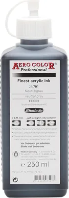 Neutralgrau 250ml Schmincke Aero Color 701 27 Airbrush Farbe
