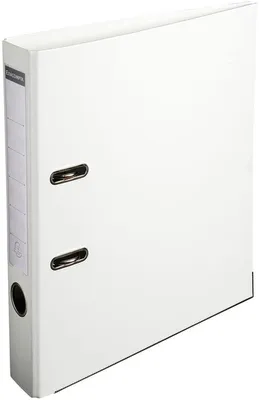 Zdjęcie produktu dla Teczka A4 50mm PP biała Opakowanie 20 szt