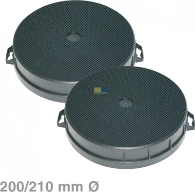 Produktbild von Europart Kohlefilter BOSCH 00353121 200/210 mm für Dunstabzugshaube 2Stk