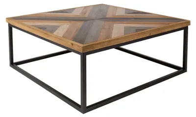Produktbild von White Label Living Joy, Eisen, MDF-Platten, Holz, 60 kg, Joy, 810 mm, 810 mm, 320 mm