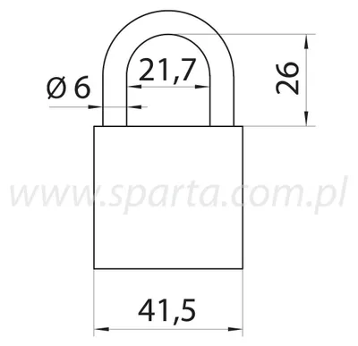 Produktbild von Abus 724/40 S Vorhängeschloss Silber 40mm 4-stelliger Zahlencode