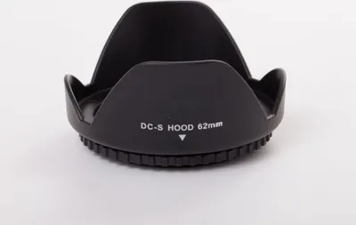 Produktbild von vhbw Gegenlichtblende für 62mm Objektiv, tulpenförmig