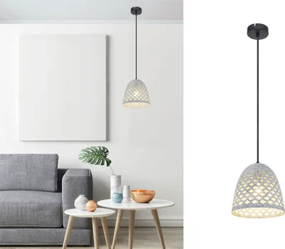 Produktbild von Globo Lighting Hängeleuchte Metall schwarz, 1x E27