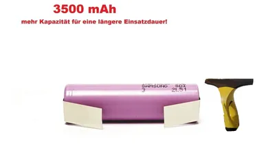 Produktbild von Akku für KAERCHER WV1 / WV2 / WV2 Plus / WV2 Premium / WV50 Plus / WV70 3500mAh Akku Samsung 35E