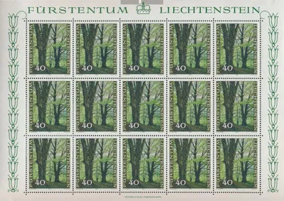 Produktbild von Briefmarken Liechtenstein 1980 Mi 757Klb-760Klb Kleinbogen (kompl.Ausg.) postfrisch Jahreszeiten