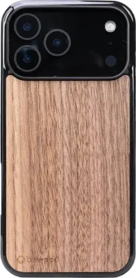 Produktbild von Holzhülle für iPhone 17 Pro Max, Bewood Amerikanischer Nussbaum