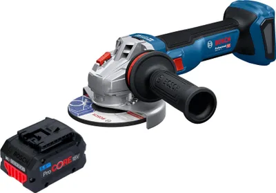 Produktbild von Bosch GWS 18V-11 Professional Akku Winkelschleifer 18 V 125 mm + 1x ProCORE Akku 5,5 Ah - ohne Ladegerät