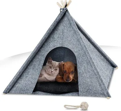 Obrázok produktu pre Oblečenie pre mačky – domček pre mačky – stan proti komárom – 50 x 40 x 60 cm